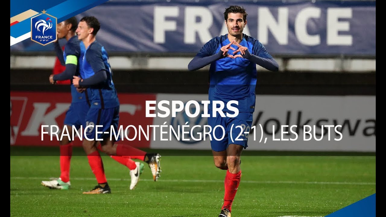 Франция U-21 - Черногория U-21 2:1 видео