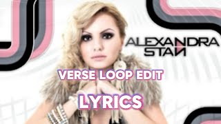 Mr Saxobeat (Verse Loop) - Lyrics - Alexandra Stan