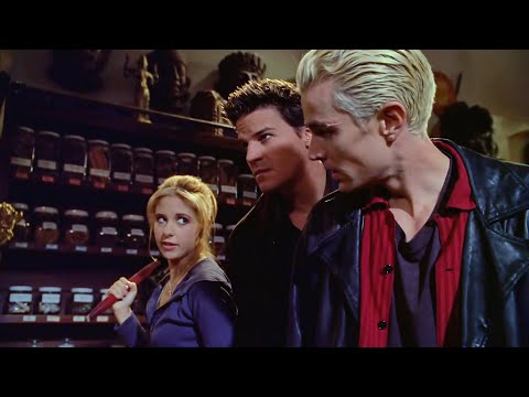 AllSpuffyScenes 3x08 Buffy & Spike & Angel vs Vampires