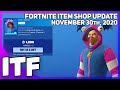 Fortnite Item Shop *NEW* ONESIE SET! [November 30th, 2020] (Fortnite Battle Royale)