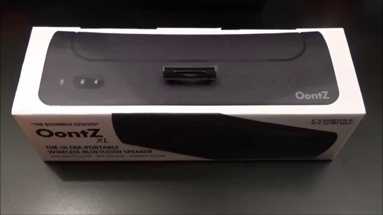 Oontz XL -Most Powerful Portable, Wireless, Bluetooth Speaker - YouTube