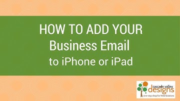Set up Business or Domain Email on iPhone or iPad