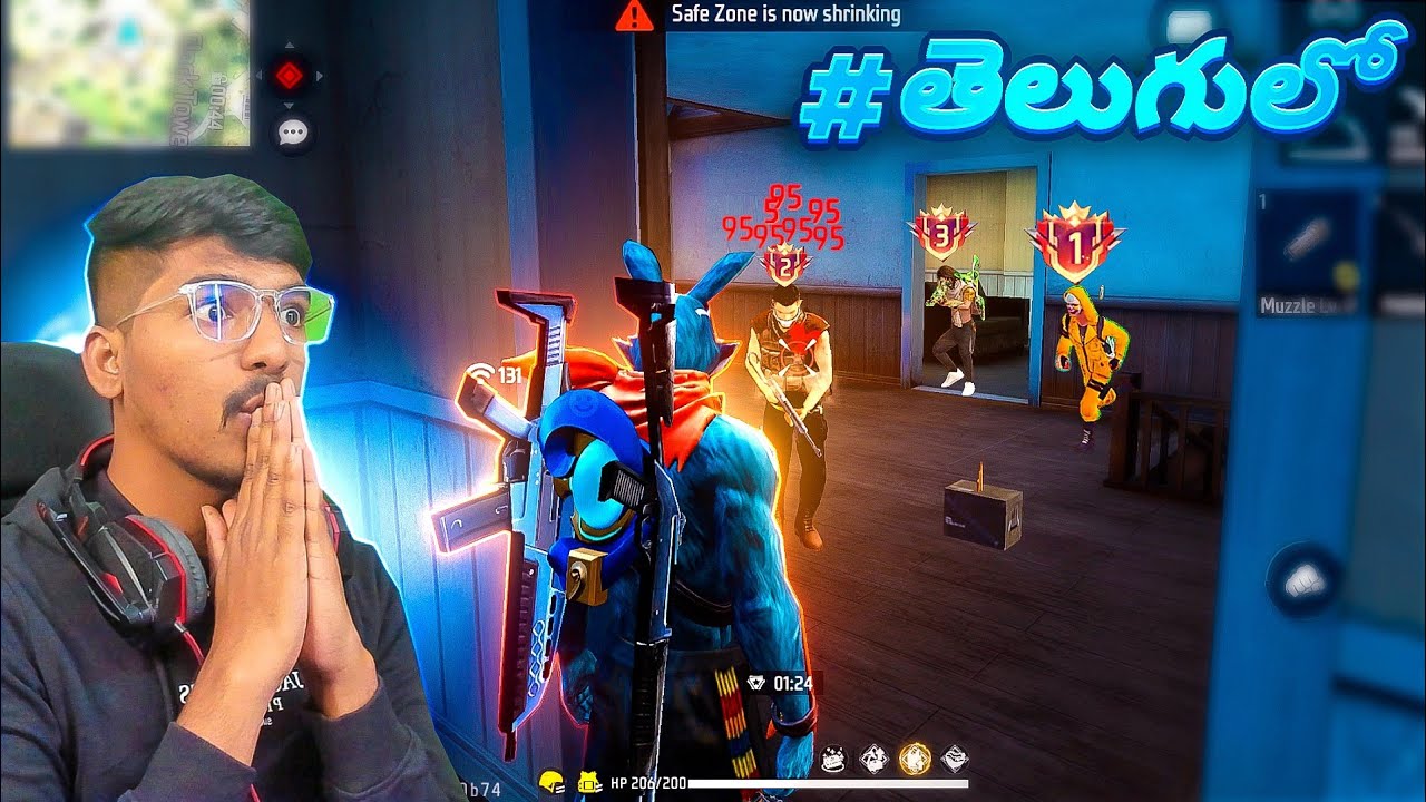 FREE FIRE 🔥 Solo Vs Squad 14 Kills Only Headshots Challenge😱 - YouTube