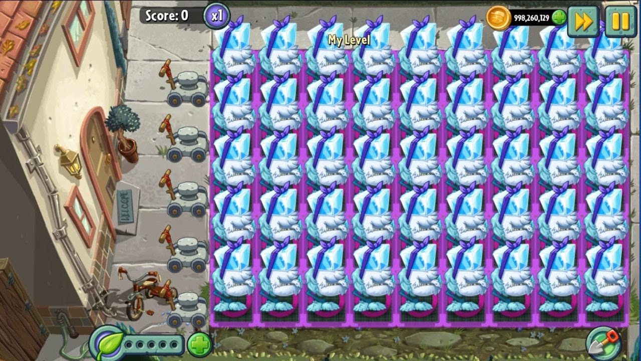 Can You Beat Plants vs Zombies 2 New All Plant Tournament All GREEN ...