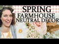 Neutral (Spring Decor) Farmhouse Crafts | TRENDY Dollar Tree DIYs