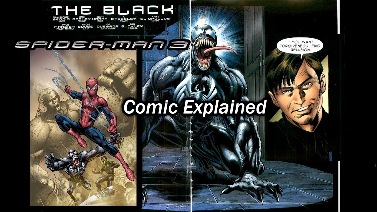 Spider-Man 3: The Black - Comic Explained