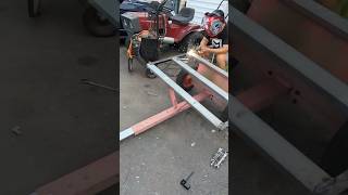 Making a #homemade #trailer