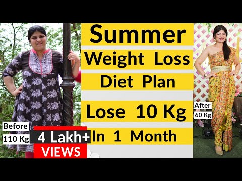 Video: Diet for the summer for effective weight loss