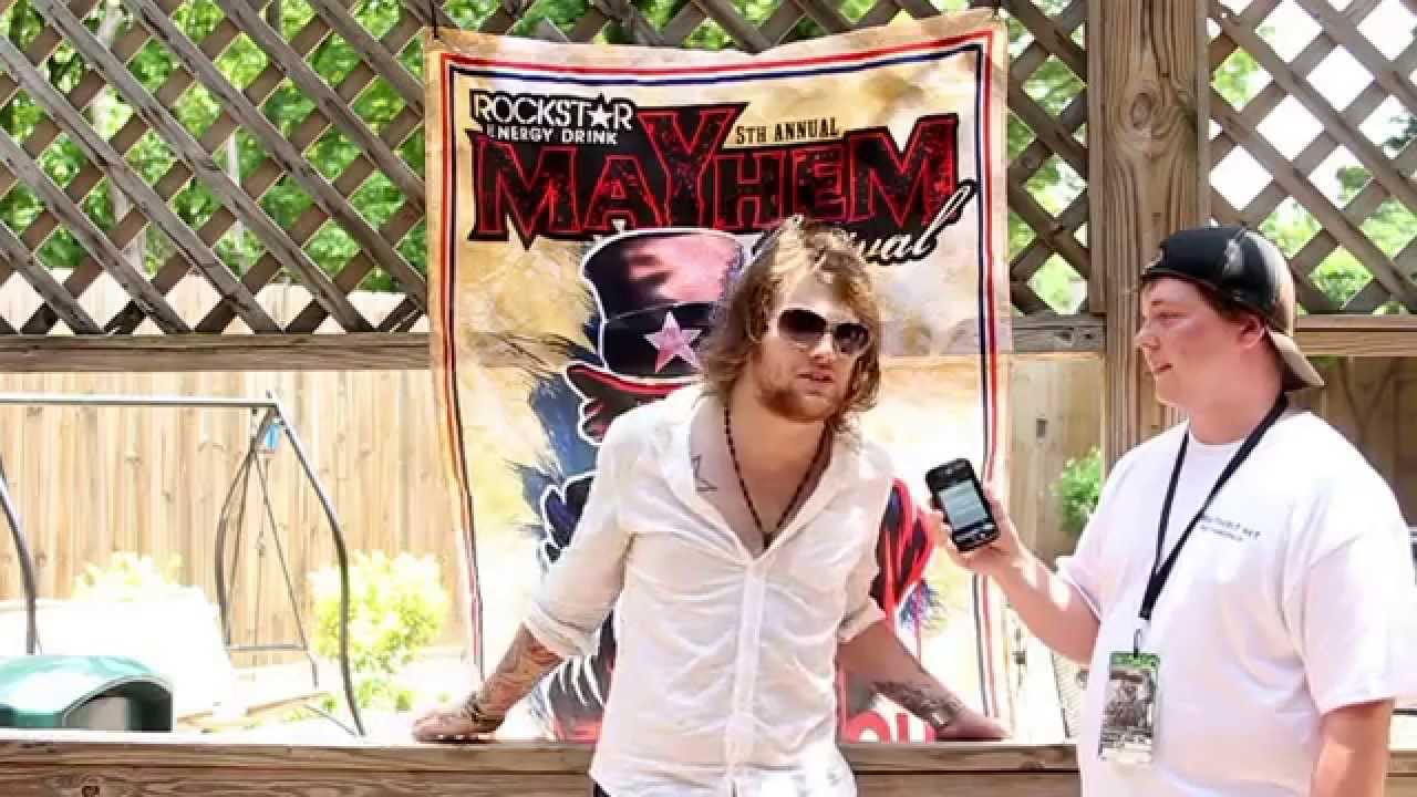 Interview with Danny Worsnop of Asking Alexandria, Mayhemfest Atlanta, GA