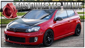 Mk6 Gti Gets ECS VW/Audi Atmospheric Diverter Valve Spacer Installed!!