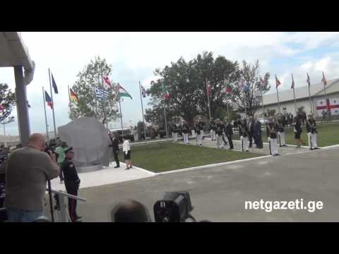 \"კრწანისში\" ნატო-საქართველოს ერთობლივი სასწავლო ცენტრი გაიხსნა - 27.08.15