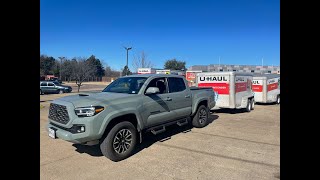 Towing A Trailer With My 2022 Toyota Tacoma TRD Sport 2WD