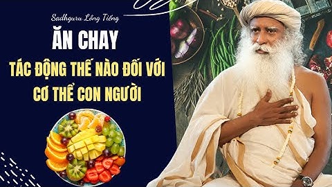 Thức ăn chay tiếng anh là gì