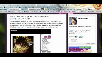 Comments and Trackbacks