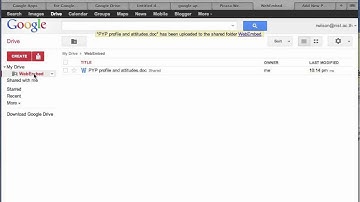Using Google Drive to Embed Documents in Blog