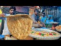 Giant Halwa Paratha of Nizamuddin | 30 Inch Huge Paratha | #DelhiStreetFood #HalwaParatha #Paratha