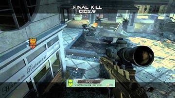 MW3 SWEET FINAL KILL QUICK SCOPE SEARCH AND DESTROY