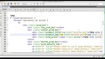 PHP OO /Integração site - parte 4 - Detalhe do produto