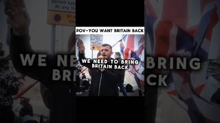 You Want BRITAIN BACK ! 🇬🇧 | TE CONOCI (Slowed) #unitethekingdom #protest #immigration #edit #shorts