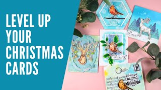 Fun Techniques to Level Up Your Christmas Cards