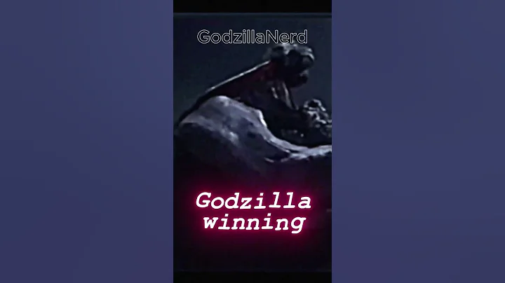 Godzilla Losing vs Winning #shorts #fyp #godzilla #monsterverse
