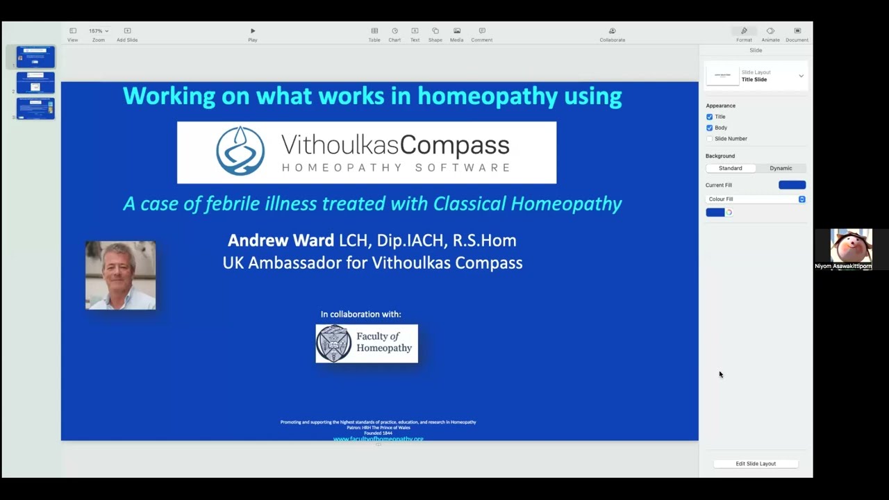 The 5th in the series: Vithoulkas Compass demonstration using Real Life case studies