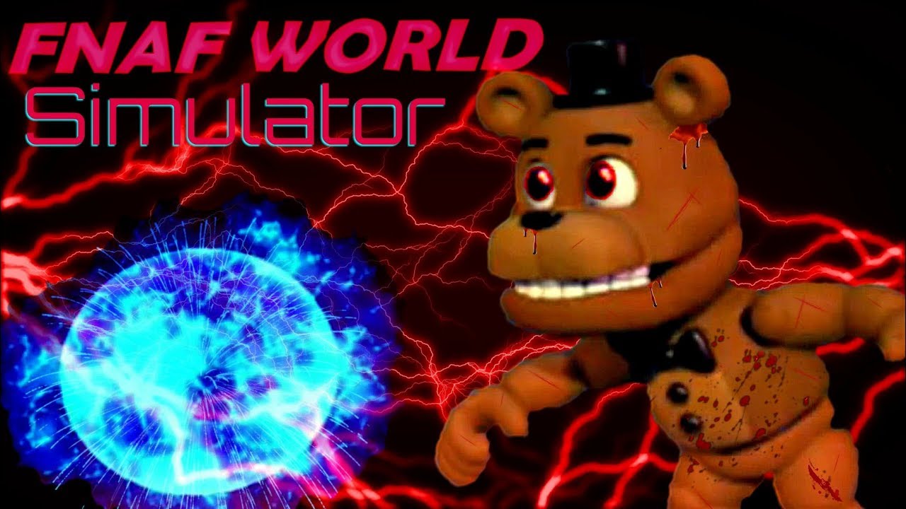 Fnaf World Simulator Glitch Maze - skachat playing as the humanoid animatronic ennard roblox fnaf