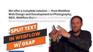 How to Create a Stunning Fade-In Text Effect in Webflow Using GSAP Scroll Trigger