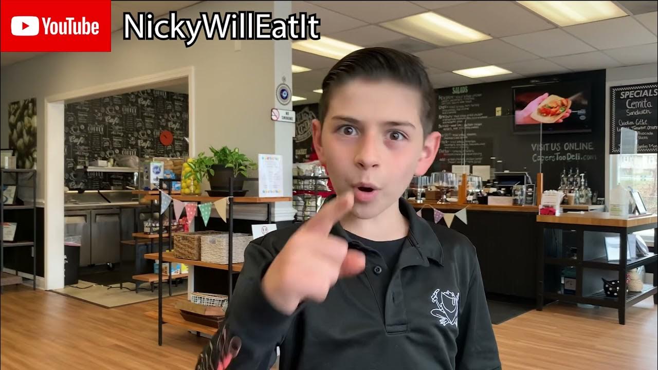 NICKY ZOOKS BOOSTED CAPERS TOO DELI IN DANBURY CT!! YouTube