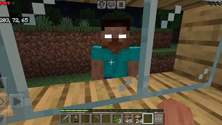 Surviving A Herobrine & GoatMan In Minecraft Survival screenshot 3