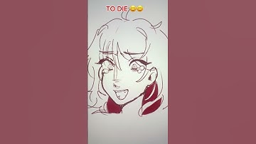 was meant for my friend i misclicked😞 #relatable #art #fyp #shorts #school #procreate #oc #drawing