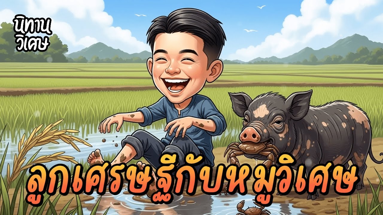 ลูกเศรษฐีกับหมูวิเศษ | EP.22 นิทานวิเศษ #นิทานพื้นบ้าน #นิทานก่อนนอน #นิทานสอนใจ