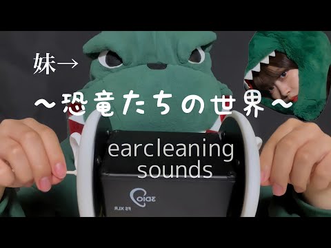 【ASMR】耳かきサロンのロールプレイみたいなもん。🦖🦖👼🏻earcleaning【姉妹week第四弾】