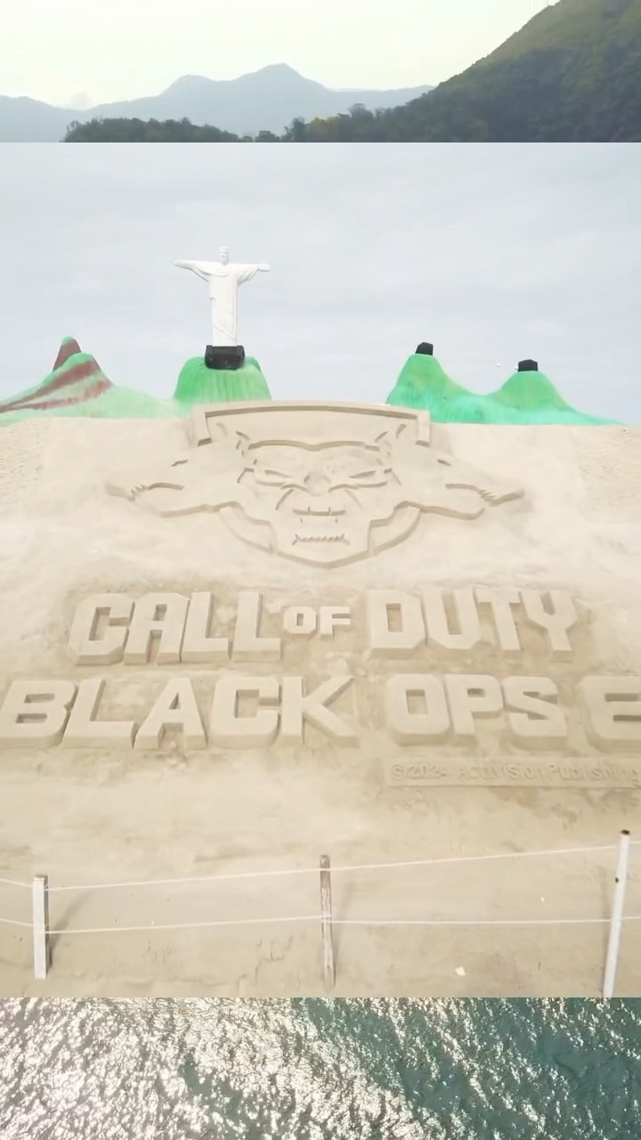 Discover #BlackOps6 in the Copacabana sand ?️ Artist: Rogean Rodrigues