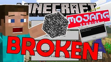 Minecraft Bedrock Edition Is Very Broken (Log in issues, Mojang loading screen glitch)