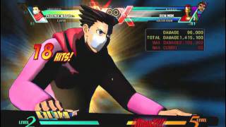 Video thumbnail of "UMvC3 - Phoenix Wright Objection! Combos (Community Combo Compilation: Call for Phoenix Wright!)"