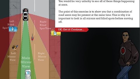 Moving Off - Online Driving Lesson - (Retired Adobe Flash Tutorial)