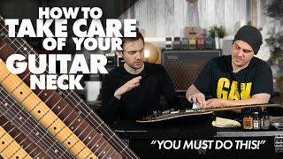 How to take care of your guitar neck | The right way!