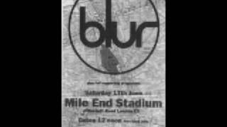 Blur - Bank holiday (Live at Mile End Stadium, London)
