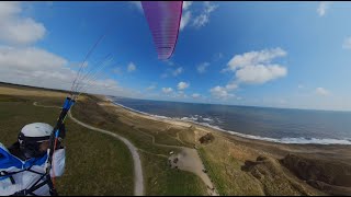 Yet another paragliding coastal time lapse