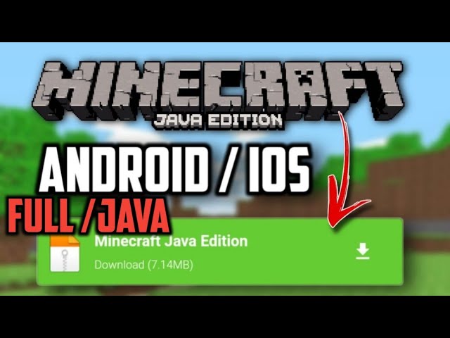 Minecraft Java Edition APK  Minecraft, Android app store, Java