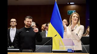 Зеленский выступил в Европарламенте. Сильная речь Президента в Брюсселе.