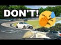 Inconsiderate people on and around the Nürburgring! GR Yaris close calls [ft. M140i, GT3, M2 Comp]