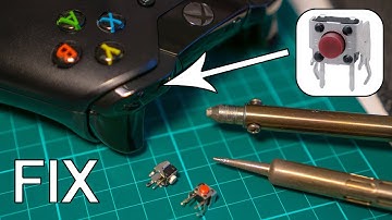 Xbox One Controller Repair - Bumper Switches [DIY] [Soldering]