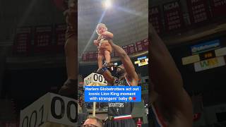 Harlem Globetrotters act out iconic Lion King moment with strangers’ baby 🤣❤️