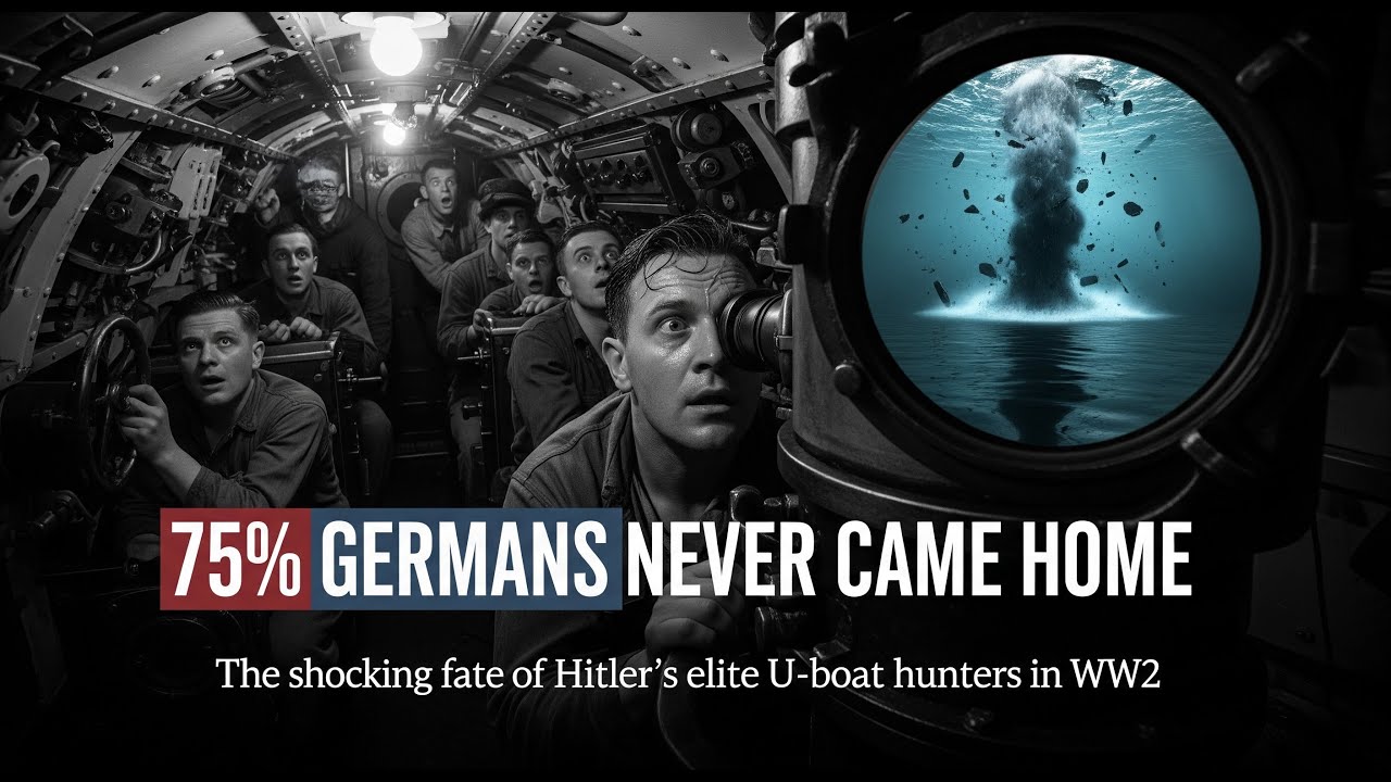 75% Died: The Suicide Mission of Germany's WW2 Submarine Crews