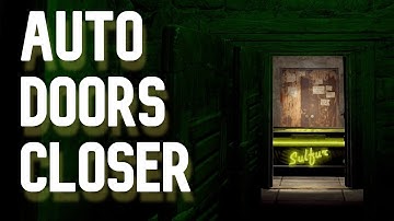 Automatic Doors Closer - Rust Electrical Base Circuit