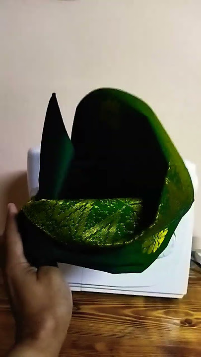 Tanjak balong raja. Songket bunga tabur