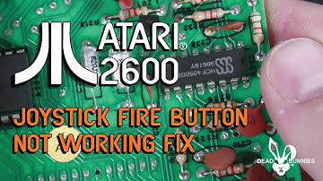 Atari 2600 Fire Button Not Working Fix #atari #2600 #retrogaming #repair