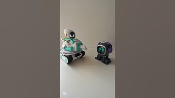 Robot Fight Eilik vs Emo #eilikrobot #eilik #emo #robot #funnyshorts #funnymemes #funnyvideo #fight